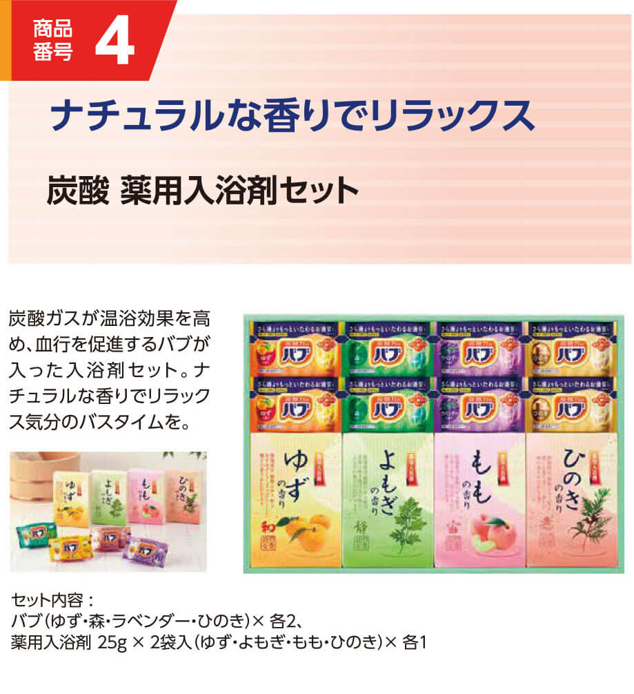 4.炭酸 薬用入浴剤セット